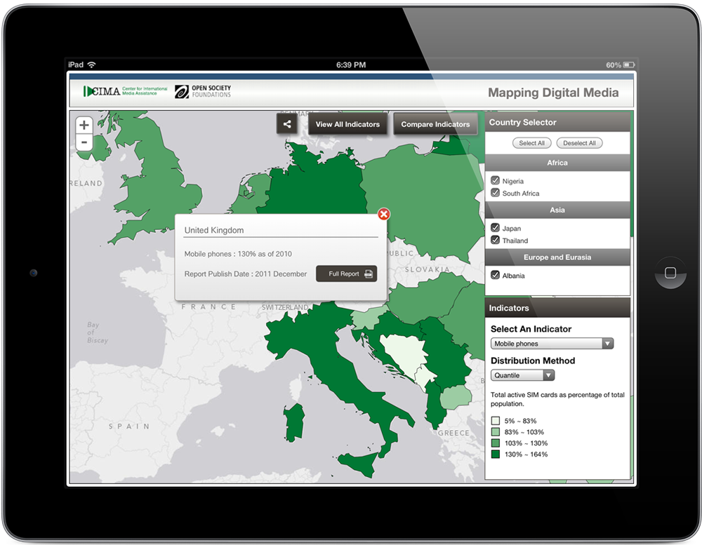 CIMA - Mapping Digital Media