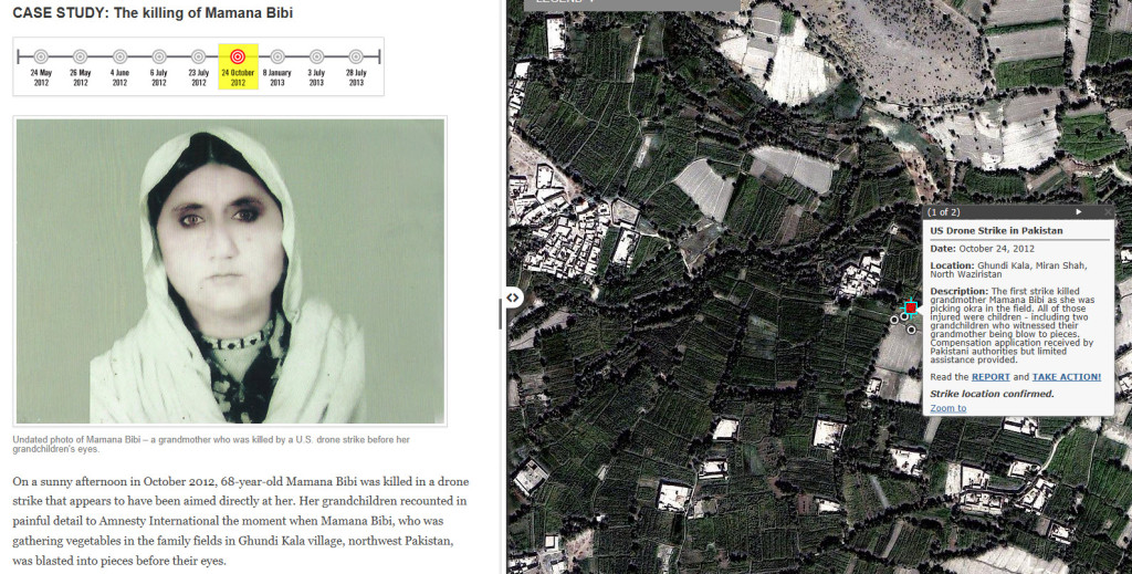 Drone Strikes Case Study: The Killing of Mamana Bibi 