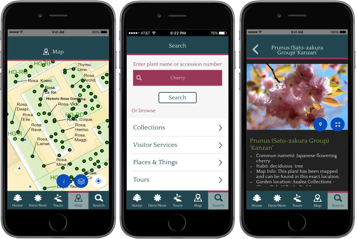 Arboretum Mobile app