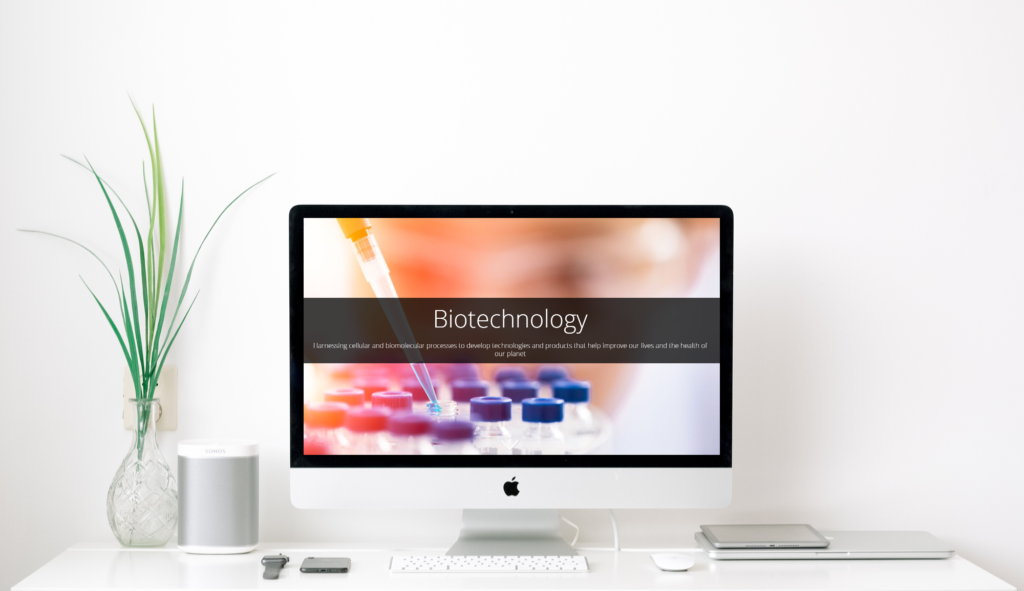 Biotechnology story map