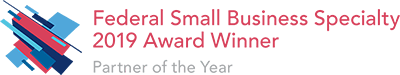 Esri Federal Small Business Specialty 2019 Award Winner - Partner of the Year