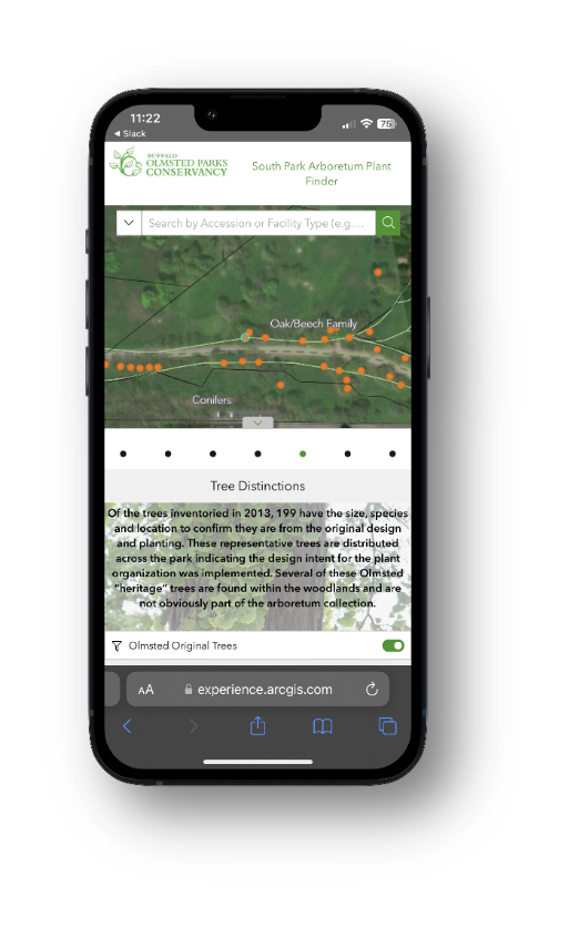 ArcGIS Experience Builder Mobile View